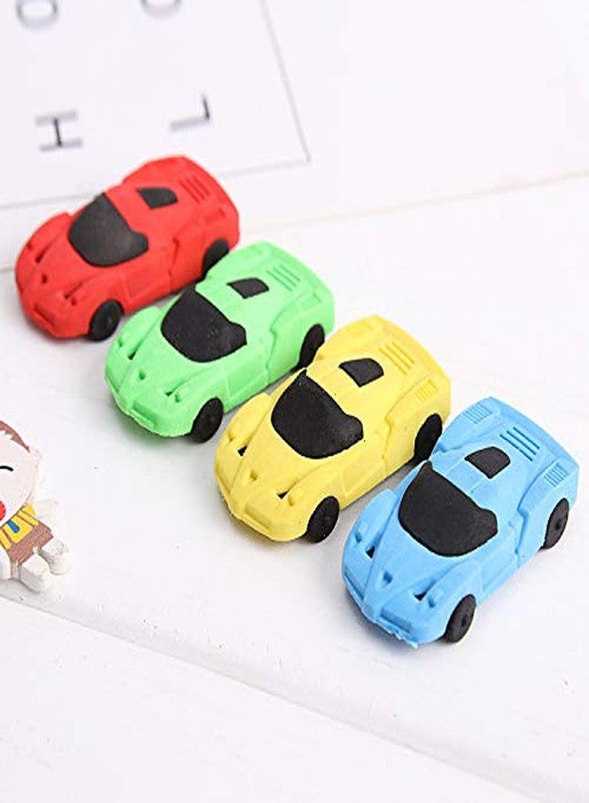 HomeImpel 36 Pcs Racing Car Pencil Eraser Set, for Kids, Children's Gifts, Party Favor, Classroom Rewards (Racing Car) - Image 2